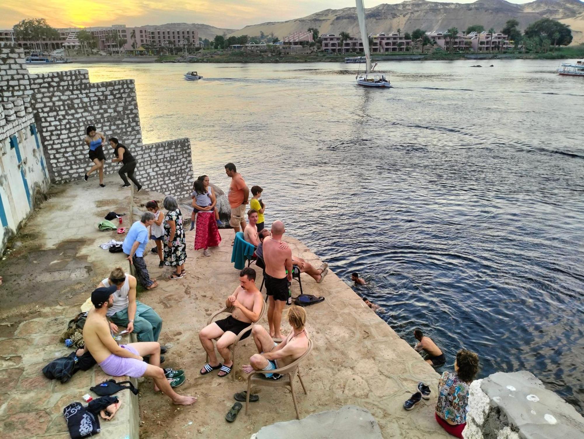 Go Inn Backpackers Aswan Exterior foto